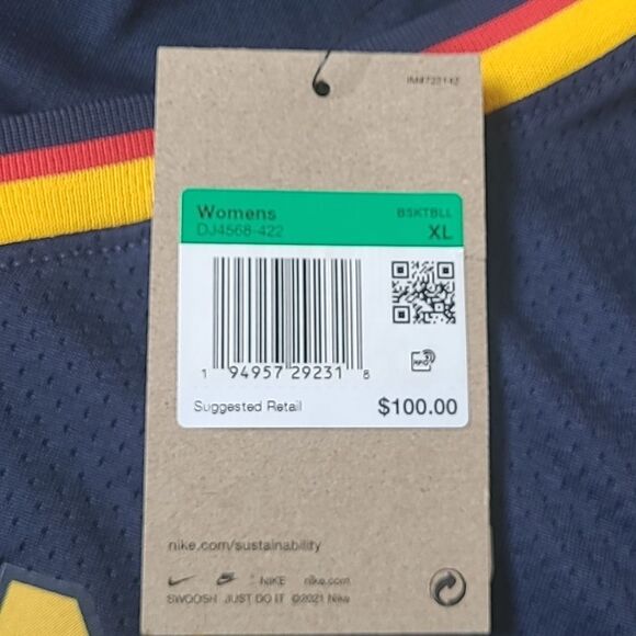 Nike #22 Caitlin Clark Indiana Fever Basketball Jersey XL NWT in pkg - Picture 4 of 8